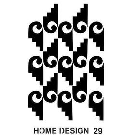 Artebella HDS29 35x50 cm Home Design Stencil