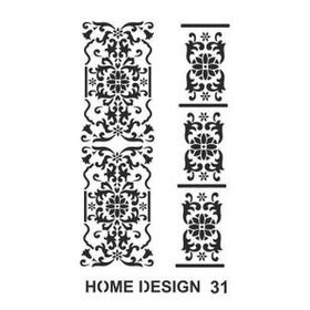 Artebella HDS31 35x50 cm Home Design Stencil