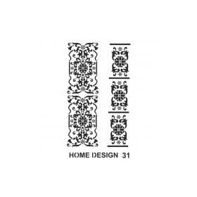 Artebella HDS31 35x50 cm Home Desingn Stencil
