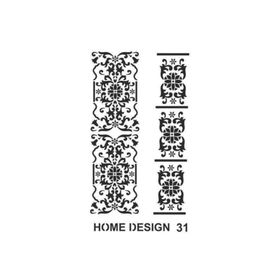 Artebella HDS31 35x50 cm Home Desingn Stencil