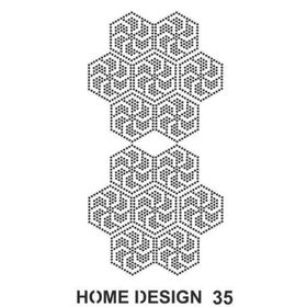 Artebella HDS35 35x50 cm Home Desingn Stencil