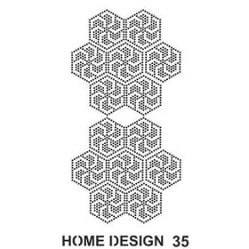 Artebella HDS35 35x50 cm Home Desingn Stencil