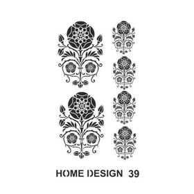 Artebella HDS39 35x50 cm Home Desingn Stencil