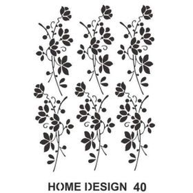 Artebella HDS40 35x50 cm Home Desingn Stencil