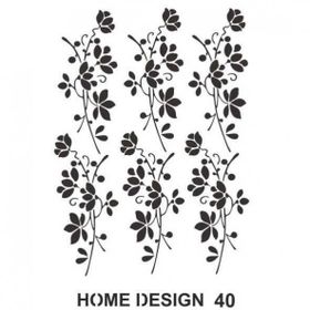 Artebella HDS40 35x50 cm Home Desingn Stencil