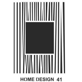 Artebella HDS41 35x50 cm Home Desingn Stencil