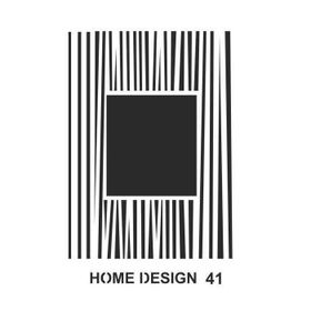 Artebella HDS41 35x50 cm Home Desingn Stencil