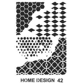 Artebella HDS42 35x50 cm Home Desingn Stencil
