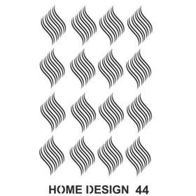 Artebella HDS44 35x50 cm Home Desingn Stencil