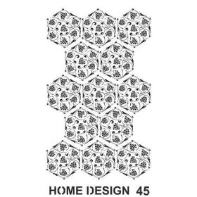 Artebella HDS45 35x50 cm Home Desingn Stencil