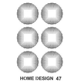 Artebella HDS47 35x50 cm Home Desingn Stencil