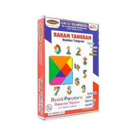 Artebella IQTN0002 Rakam Tangram Iq ve Gelişim Ürünleri