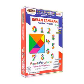 Artebella IQTN0002 Rakam Tangram Iq ve Gelişim Ürünleri