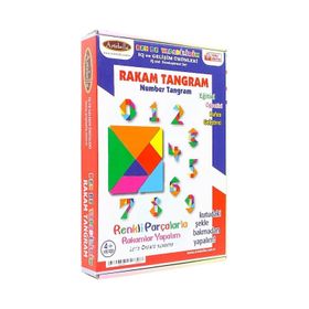 Artebella IQTN0002 Rakam Tangram Iq ve Gelişim Ürünleri