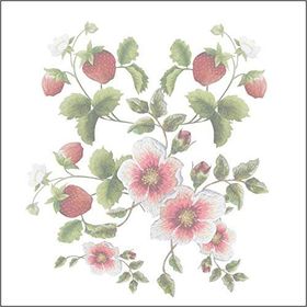 Artebella Koyu Zemin 16x16 cm 1804K Kolay Kumaş Transfer