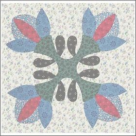 Artebella Koyu Zemin 16x16 cm 1826K Kolay Kumaş Transfer