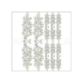 Artebella Koyu Zemin 23x34 cm 1768K Büyük Dantel Kolay Transfer