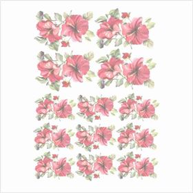 Artebella Koyu Zemin 33x48 cm 1639K Extra Büyük Kolay Transfer