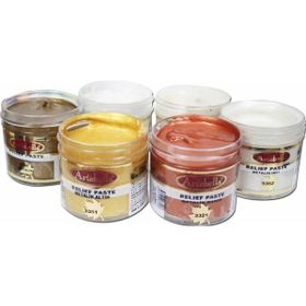Artebella Metalik 50 cc 6'lı Rölyef Pasta