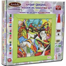 Artebella MG-06 Jel Mozaik Kabartma Seti