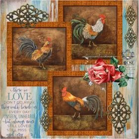Artebella Mixart 6036V 25x25 cm Kolay Transfer