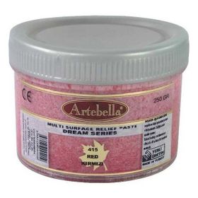Artebella MSR413 Dream Serisi Kırmızı Rölyef Pasta