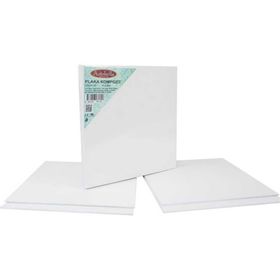 Artebella Preslenmiş 20x20 cm 4lü Set Kompozit Plaka