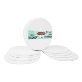 Artebella Preslenmiş Yuvarlak 10 cm 8'li Set Kompozit Plaka