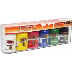 Artebella Set-1 50 cc 6'lı Transparan Çini Seramik Boyası
