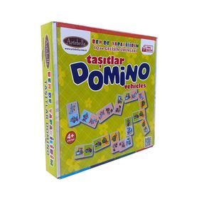 Artebella Taşıtlar Domino Iq ve Gelişim Kutu Oyunu