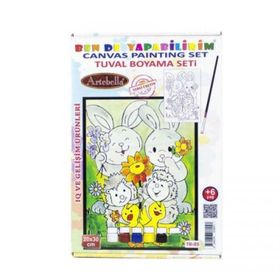 Artebella TB05 20x30 cm Tuval Boyama Seti