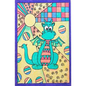 Artebella TB09 20x30 cm Tuval Mandala Boyama Seti