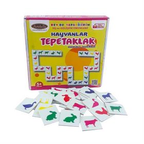 Artebella Tepetaklak Hayvanlar 5+ Yaş Iq ve Gelişim Kutu Oyunu