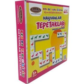 Artebella Tepetaklak Hayvanlar 5+ Yaş Iq ve Gelişim Kutu Oyunu