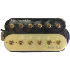 Artec HV58-ZB-B Alnico Humbucker Magnetic 7,6K Zebra Bridge