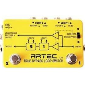 Artec LS2 Çift Kanal Loop Switch Pedal