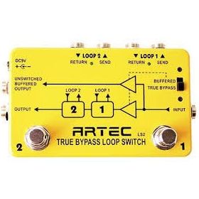 Artec LS2 Çift Kanal Loop Switch Pedal