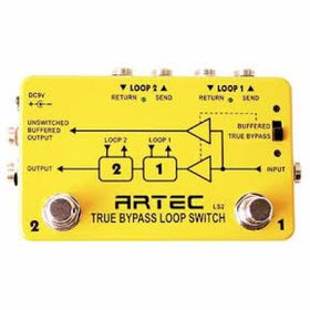 Artec LS2 Çift Kanal Loop Switch Pedal