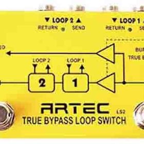 Artec LS2 Çift Kanal Loop Switch Pedal