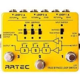 Artec LS3 Üç Kanal Loop Switch Pedal