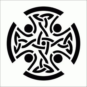 Artekil Celtic 3 Tencil 30x30 Cm Fayans Duvar Mobilya Stencil Boyama Şablonu