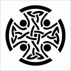 Artekil Celtic 3 Tencil 30x30 Cm Fayans Duvar Mobilya Stencil Boyama Şablonu