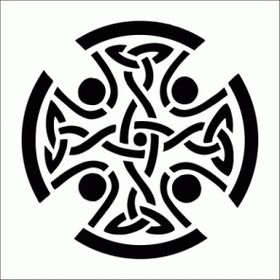 Artekil Celtic 3 Tencil 30x30 Cm Fayans Duvar Mobilya Stencil Boyama Şablonu
