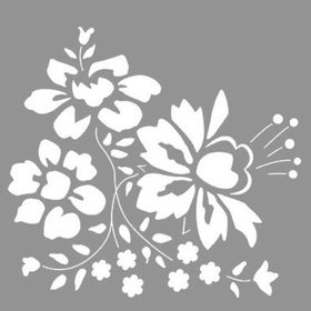 Artekil Daireler 30x30 cm Fayans Duvar Mobilya Stencil Boyama Şablonu