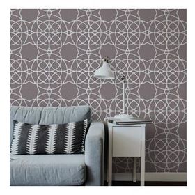 Artekil Dal Çiçek 30x30 cm Fayans Duvar Mobilya Stencil Boyama Şablonu