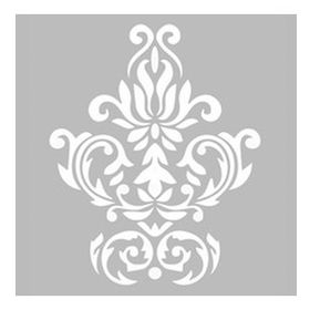 Artekil Damask 11 30x30 cm Fayans Duvar Mobilya Stencil Boyama Şablonu