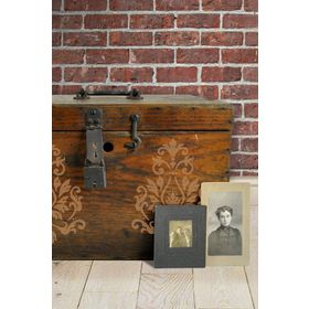 Artekil Damask 16 30x30 cm Fayans Duvar Mobilya Stencil Boyama Şablonu