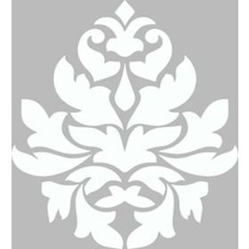 Artekil Damask 5 30x30 cm Fayans Duvar Mobilya Stencil Boyama Şablonu