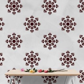 Artekil Desen 2 30x30 cm Fayans Duvar Mobilya Stencil Boyama Şablonu