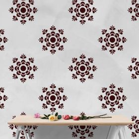 Artekil Desen 2 30x30 cm Fayans Duvar Mobilya Stencil Boyama Şablonu